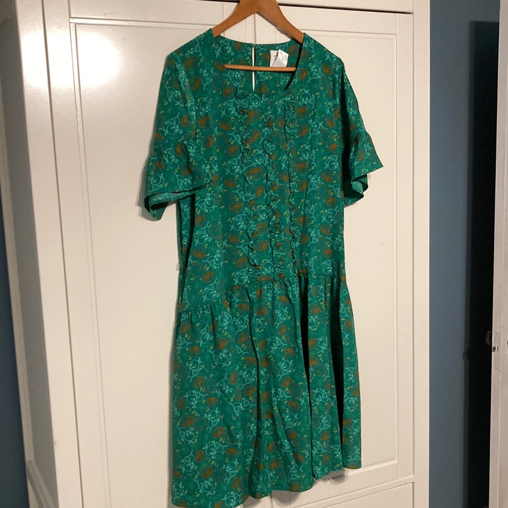 Green Disney dress from the dress shop large NWT sold out no longer available